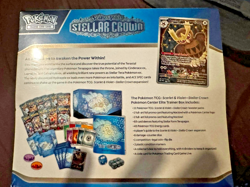 Pokemon TCG Stellar Crown Sealed Pokemon Center Elite Trainer Box ETB - Image 2
