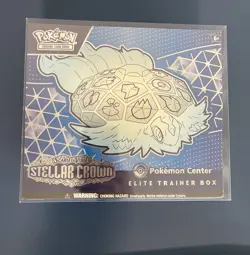 Pokemon TCG Stellar Crown Pokemon Center Elite Trainer Box ETB Read Description - Image 1