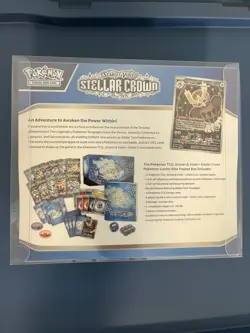 Pokemon TCG Stellar Crown Pokemon Center Elite Trainer Box ETB Read Description - Image 2