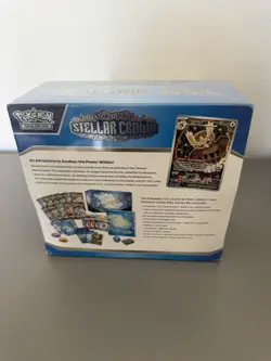 TCG Stellar Crown Pokemon Center Exclusive Elite Trainer Box PC ETB New & Sealed - Image 3