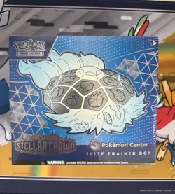 Pokemon TCG: Stellar Crown Pokemon Center Elite Trainer Box (ETB) - Image 1