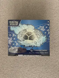 TCG Pokemon Center Exclusive Stellar Crown Elite Trainer Box Etb New & Sealed - Image 1