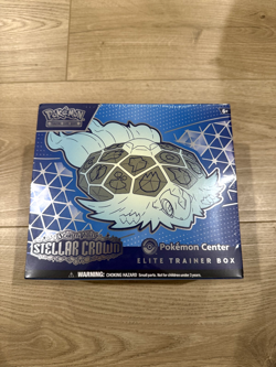 Pokemon Stellar Crown Pokemon Center Exclusive Elite Trainer Box ETB SHIPS NOW - Image 1