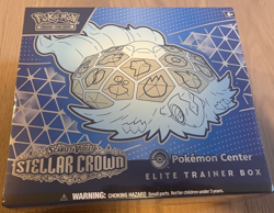 Pokemon Stellar Crown Pokemon Center Elite Trainer Box ETB exclusive *tiny mark* - Image 1