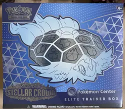 Pokemon TCG Scarlet & Violet Stellar Crown Pokemon Center ETB Elite Trainer Box - Image 1