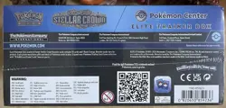 Pokemon TCG Scarlet & Violet Stellar Crown Pokemon Center ETB Elite Trainer Box - Image 3