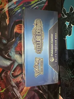 Pokemon Center Elite Trainer Box ETB Stellar Crown Sv07 New Sealed - Image 3