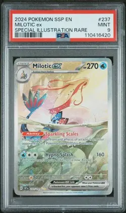 2024 Pokemon TCG Milotic EX #237/191 Special Illustration Rare PSA 9 SIR - Image 1