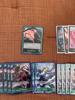 Green Roronoa Zoro Leader Deck One Piece TCG - Image 2