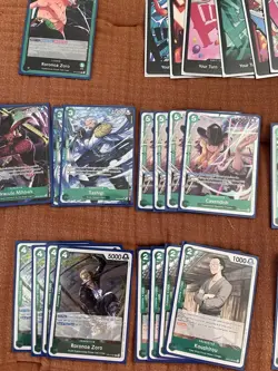 Green Roronoa Zoro Leader Deck One Piece TCG - Image 5