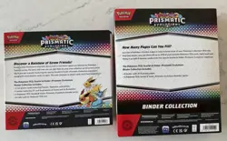 Pokemon TCG Prismatic Evolutions Binder Collection AND Poster Collection SEALED - Image 2