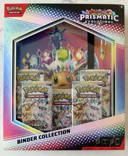 Pokemon TCG Prismatic Evolutions Binder Collection AND Poster Collection SEALED - Image 3