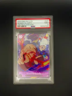 2024 ONE PIECE EMOTION #041 MONKEY D. LUFFY PSA English - Image 1