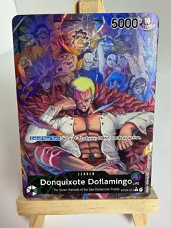 Donquixote Doflamingo (019) (Alternate Art) OP04-019 Kingdoms of Intrigue Foil - Image 1