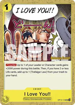 I Love You!! - OP12 / English / Near Mint One Piece TCG - Image 1