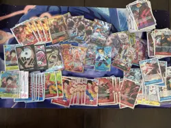 One Piece CCG Monkey D Luffy Shanks Gold Roger, Sec, Alt Art Retirement Card Lot - Image 1