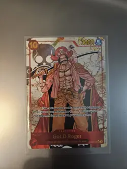 One Piece Card Game Gol.D.Roger OP09-118 Alt Art English Version - Image 1