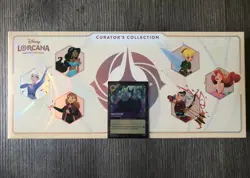 DISNEY LORCANA CURATOR’S COLLECTION: HEROINES EDITION Maleficent Lorcana Promo - Image 1