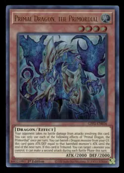 Yugioh Primal Dragon, the Primordial #GFP2-EN036 Ghosts the Past:2nd Haunting LP - Image 1