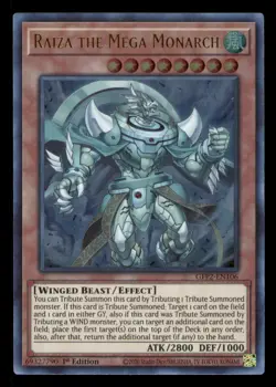 Yugioh Raiza the Mega Monarch #GFP2-EN106 Ghosts From the Past: 2nd Haunting LP - Image 1
