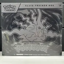 Pokemon TCG Mega Evolution Pitch Black Elite Trainer Box ETB Factory Sealed NEW - Image 1