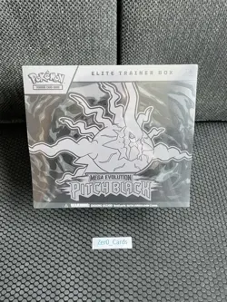 Pokemon TCG Mega Evolution Pitch Black ETB Elite Trainer Box New & Sealed Clean - Image 1