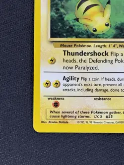 Pokemon TCG Pikachu 27 Black Star Promo Wotc Near Mint - Image 5