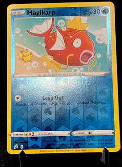 Flying Magikarp 039/192 VLP Reverse Holo Pikachu on the Beach Art Pokemon Card! - Image 1
