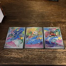 Pokemon First Partner Collection 30 Anniversary promo cards Set Of 3 - Image 1