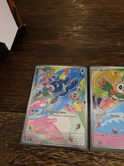 Pokemon First Partner Collection 30 Anniversary promo cards Set Of 3 - Image 2