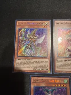 Konami Yu-Gi-Oh! TCG Lot 5 Cards Magician Girl. Chocolate, Kiwi, Lemon NM💎 - Image 2