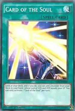 Card of the Soul TDIL-EN068 Common The Dark Illusion Yu-Gi-Oh 1st Edition NM - Image 3