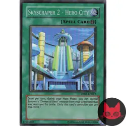 Yugioh Skyscraper 2 - Hero City DP06-EN014 Super Rare LP - Image 1