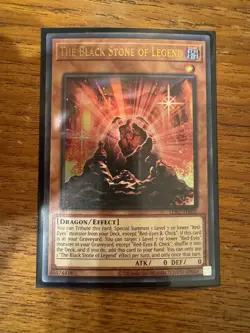 Yugioh The Black Stone of Legend - LDK2-ENJ05 - Ultra Rare - NM - Image 1