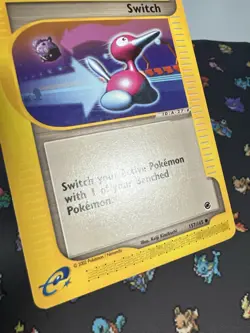 Switch #157 Expedition Base Set 2002 157/165 E-Reader Trainer Pokemon Card - Image 4
