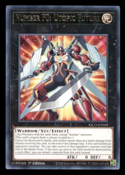 Yugioh Number F0: Utopic Future #KICO-EN049 King's Court LP - Image 1