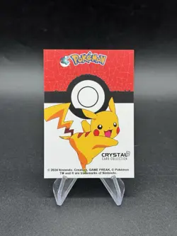 Pokemon Ponyta Cracked Ice Holo 2024 Crystal Card Collection Peru US Seller - Image 2
