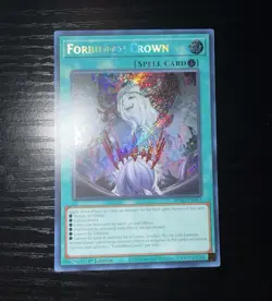 Konami Yu-Gi-Oh! TCG Forbidden Crown BPRO-EN067 1st Edition Foil Spell - Image 1