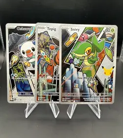 First Partner Series 2 Illustration Collection: Unova Starters Gen 5 Pokemon TCG - Image 1