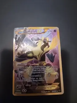 Alakazam EX 125/124 Pokemon XY Fates Collide Secret Rare Card Ungraded - Image 1