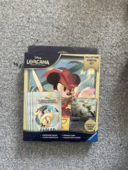 Disney Lorcana Fabled Collection Starter Set Tinkerbell New & Sealed - Image 1