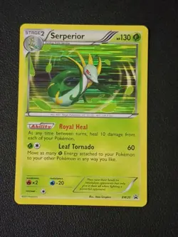 Serperior BW20 Black & White Black Star Promo Holo Pokemon Card LP - Image 1