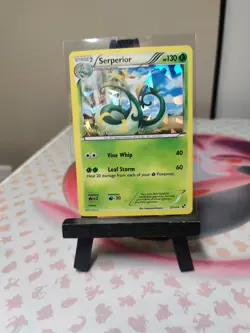 Pokemon Card Serperior Black & White Cracked Ice Holo Rare 5/114 Near Mint - Image 1