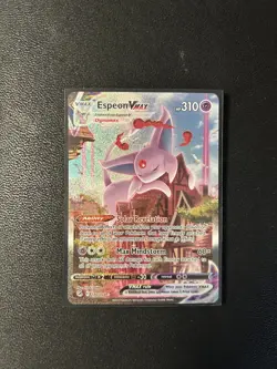 Espeon VMAX SWSH Fusion Strike Secret Rare Alt Art Pokemon Card 270/264 - Image 1