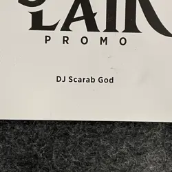 MTG: Secret Lair Promo Card DJ Scarab God, Sealed Sleeve has Wear - Image 2