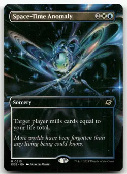 Space-Time Anomaly (Borderless) #315 (NM) Edge of Eternities EOE Magic MTG - Image 1