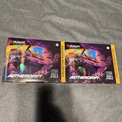 Magic: The Gathering Aetherdrift Collector Booster omega lot (2) - Image 1