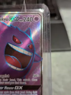 Pokemon TCG Gengar Mimikyu GX Tag Team Card 164/181 Ultra Rare Clean - Image 2
