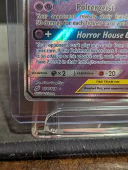 Pokemon TCG Gengar Mimikyu GX Tag Team Card 164/181 Ultra Rare Clean - Image 4