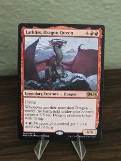 MTG Lathliss, Dragon Queen Core Set 2019 Regular - Image 1